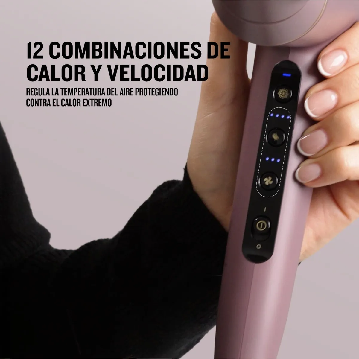 REMINGTON - Secador de pelo digital Remington¿ AIRvive¿, EC8930-110F 110 W Iones AC