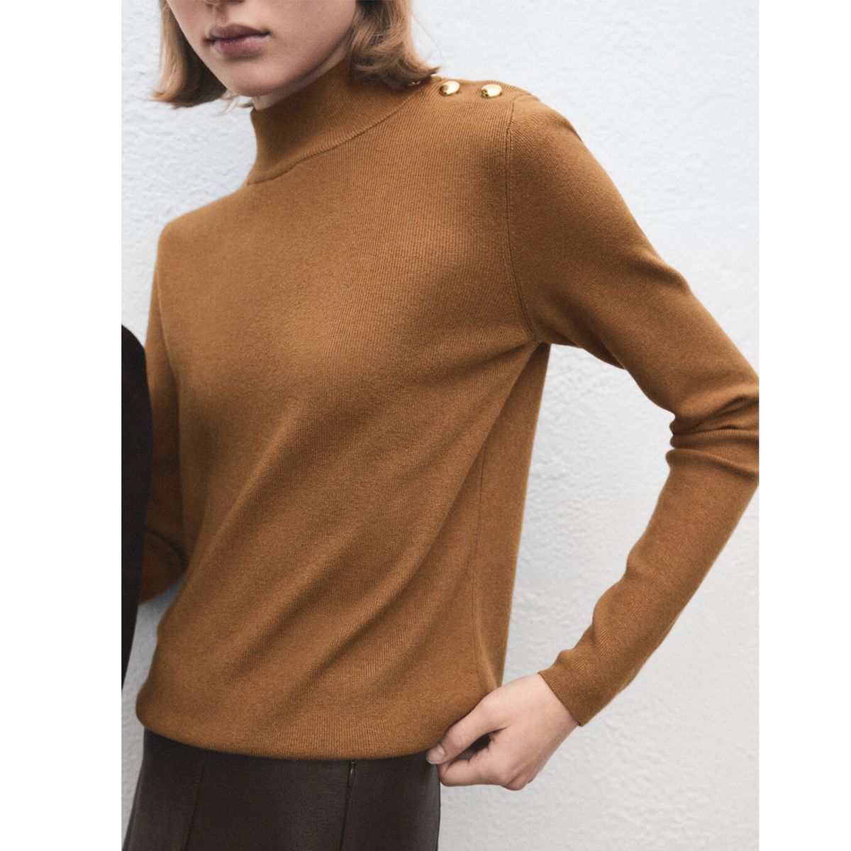 MANGO - Saco Mujer de Rayas Mango 