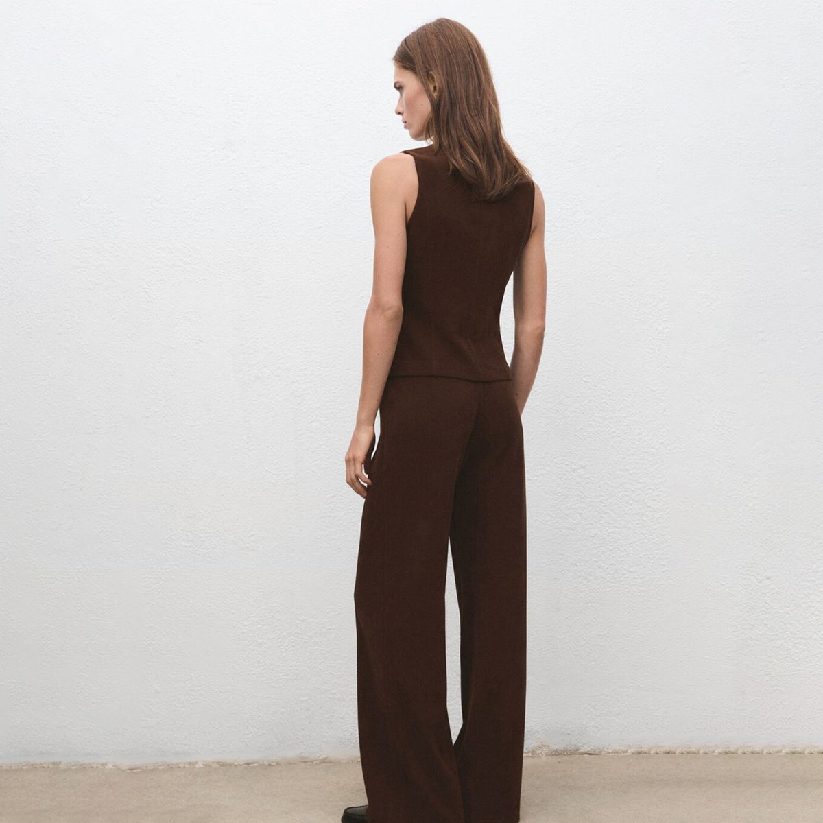 MANGO - Chaleco Mujer Sin mangas Mango 