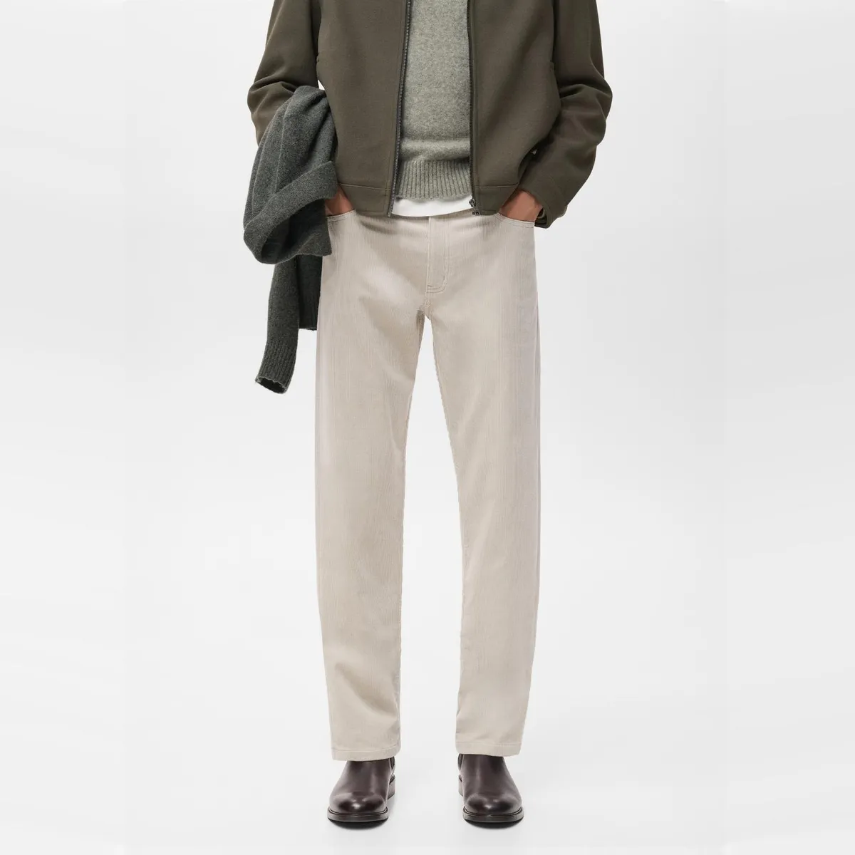 MANGO - Pantalón Chino Hombre Recto Mango