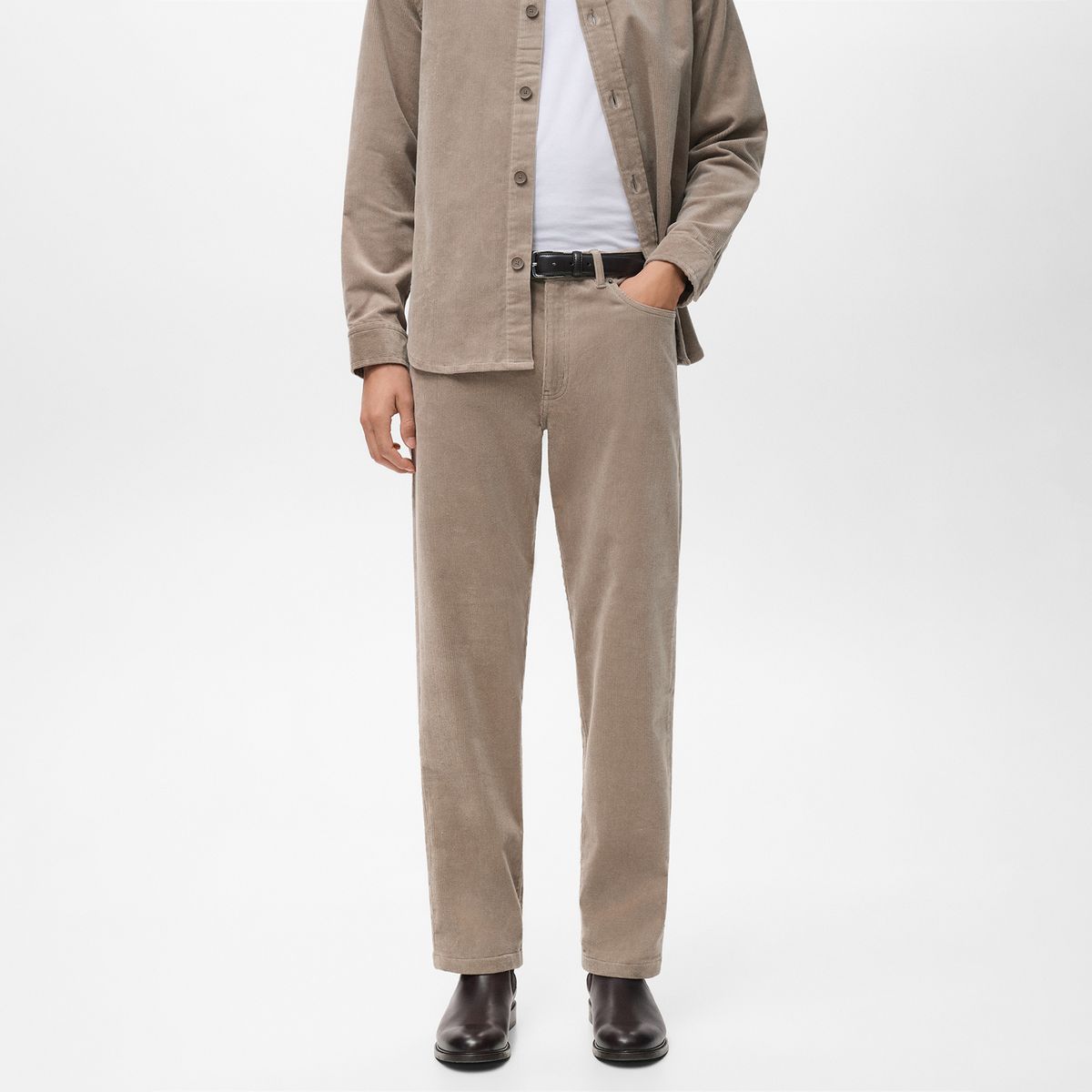 MANGO - Pantalón Chino Hombre Recto Mango
