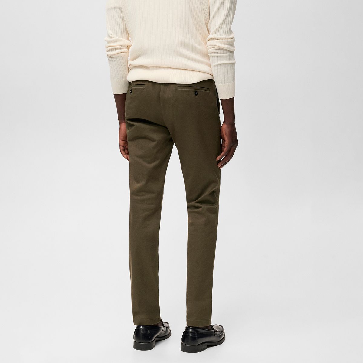 MANGO - Pantalón Chino Hombre Slim de Algodón MANGO