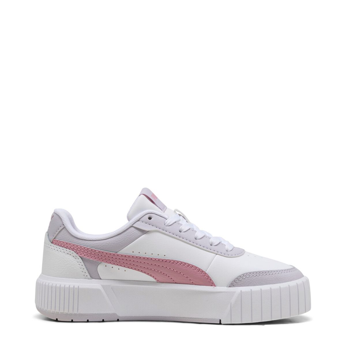 PUMA - Tenis moda Puma Carina Mia Jr Niña Blancos