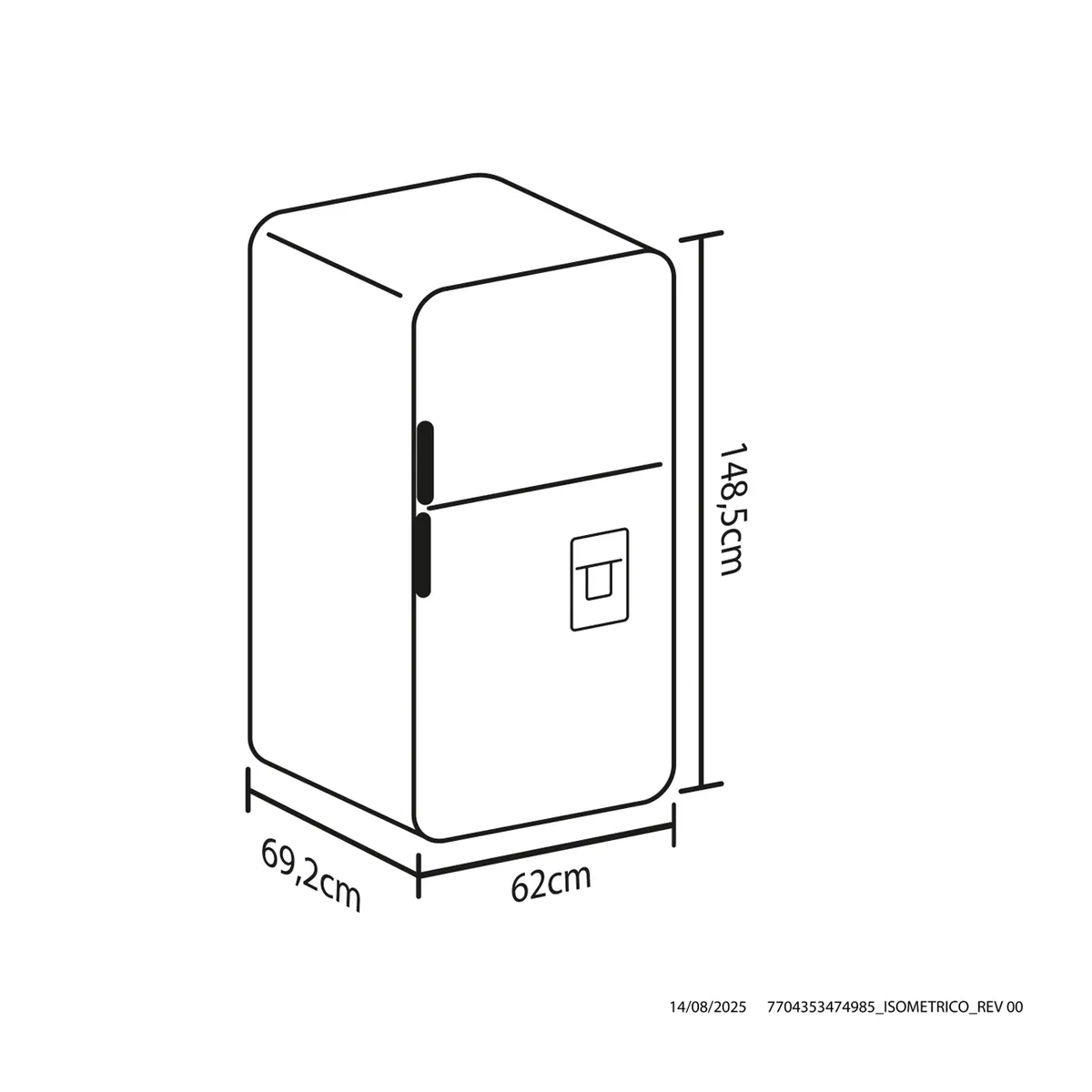 HACEB - Nevera Haceb 226 lt Netos H6164NT24A 