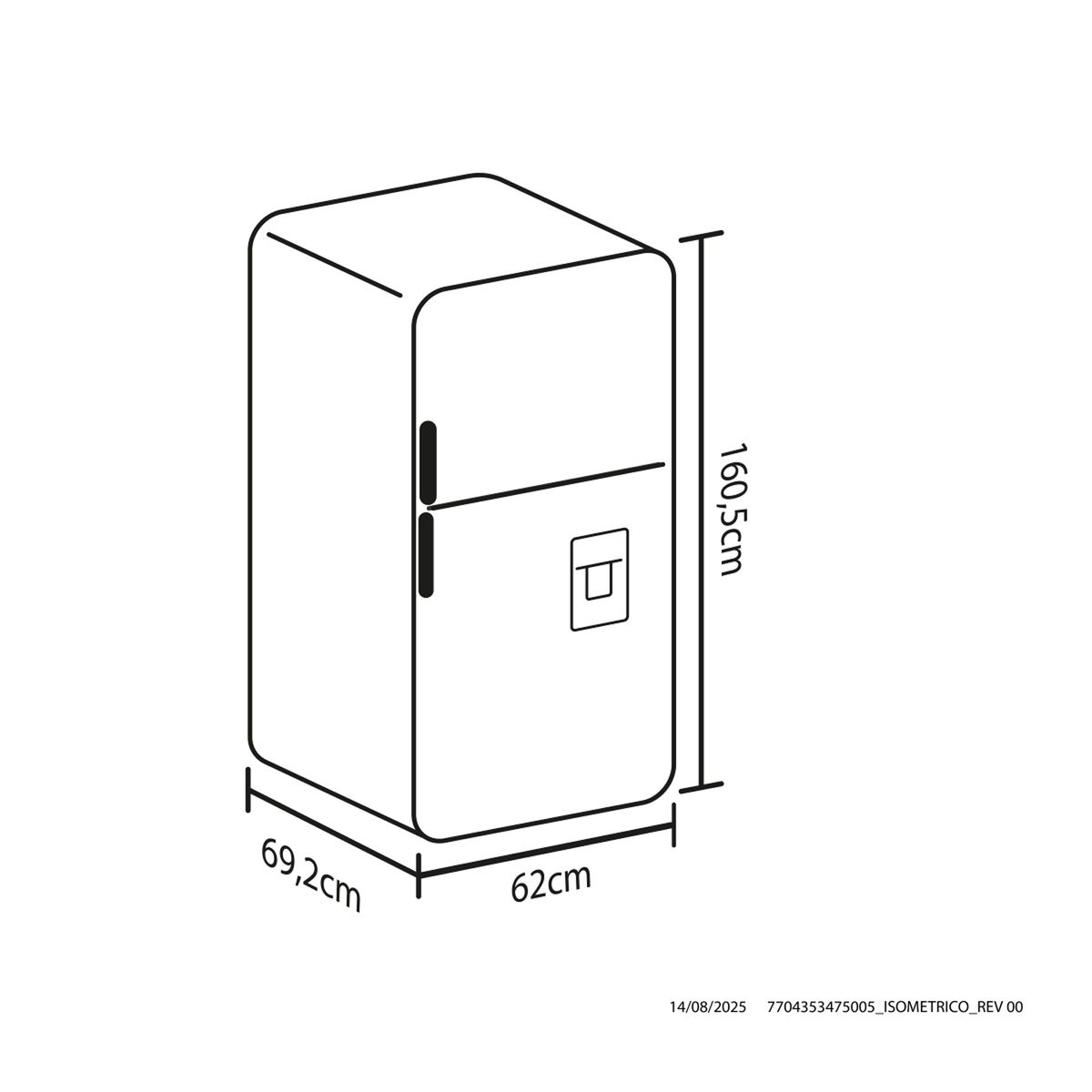HACEB - Nevera Haceb 254 lt Netos H6164NT27A