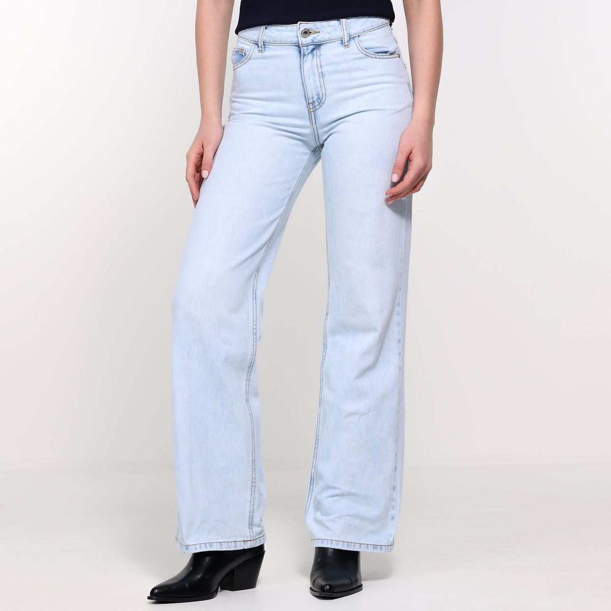 BASEMENT - Jean Wide leg Mujer Basement