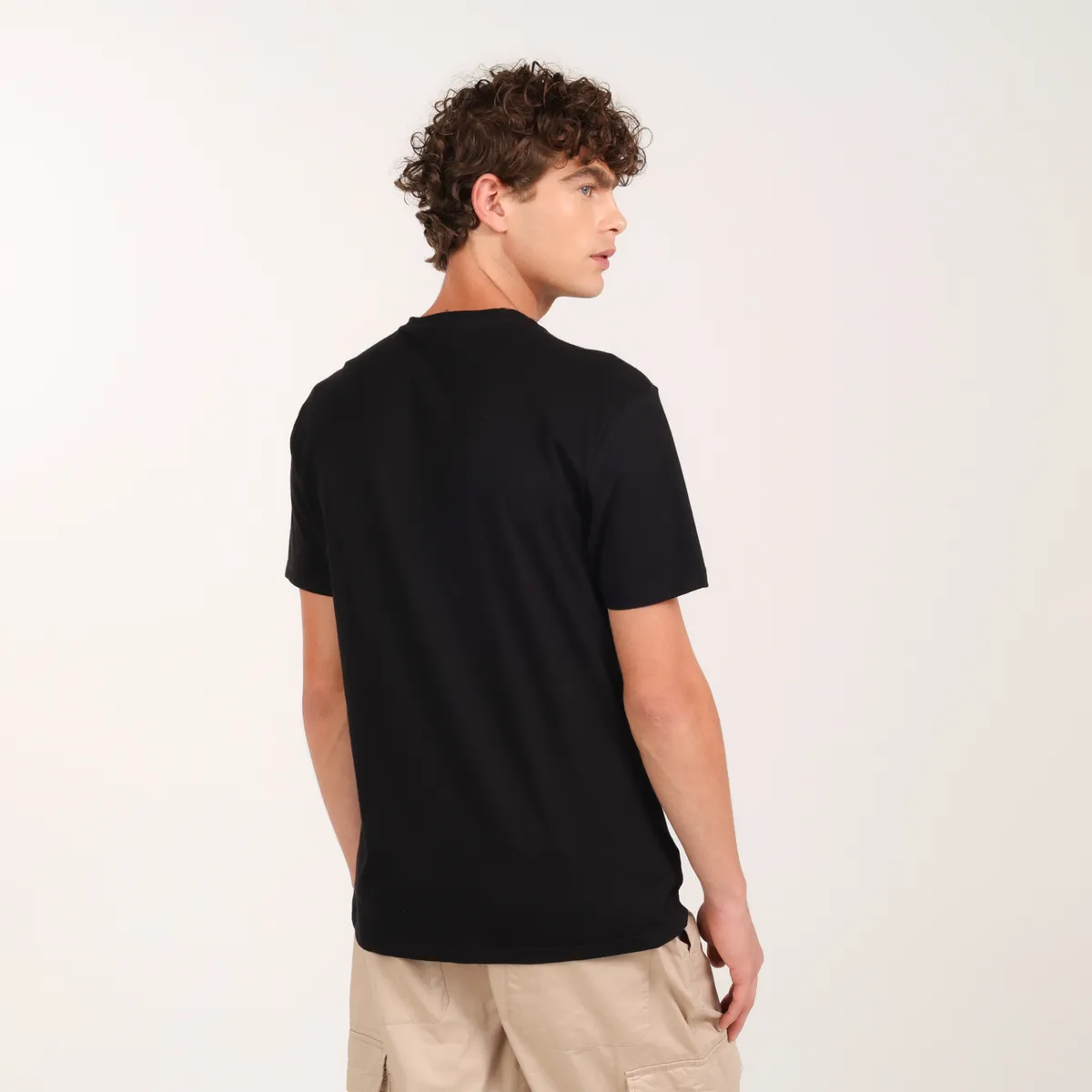 BEARCLIFF - Camiseta Hombre con Estampado de Algodón Bearcliff