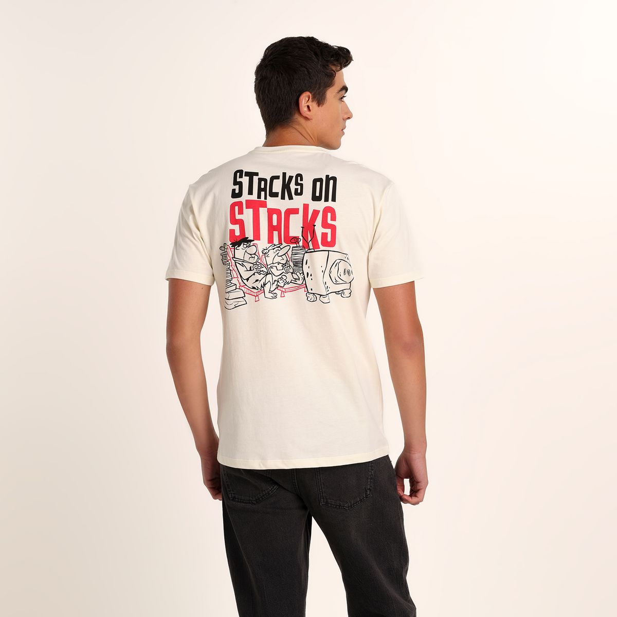 BEARCLIFF - Camiseta Hombre con Estampado de Algodón Bearcliff