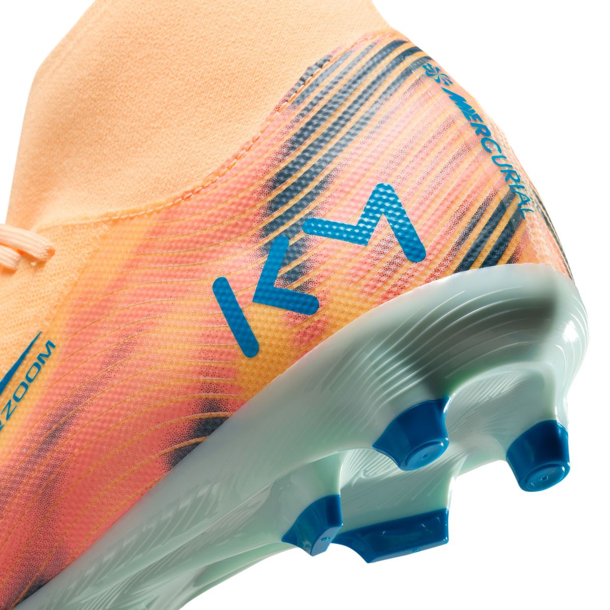 NIKE - Guayos Nike Hombre Mercurial Superfly 10 Academy Fg/Mg Kylian Mbappé cancha Sintética