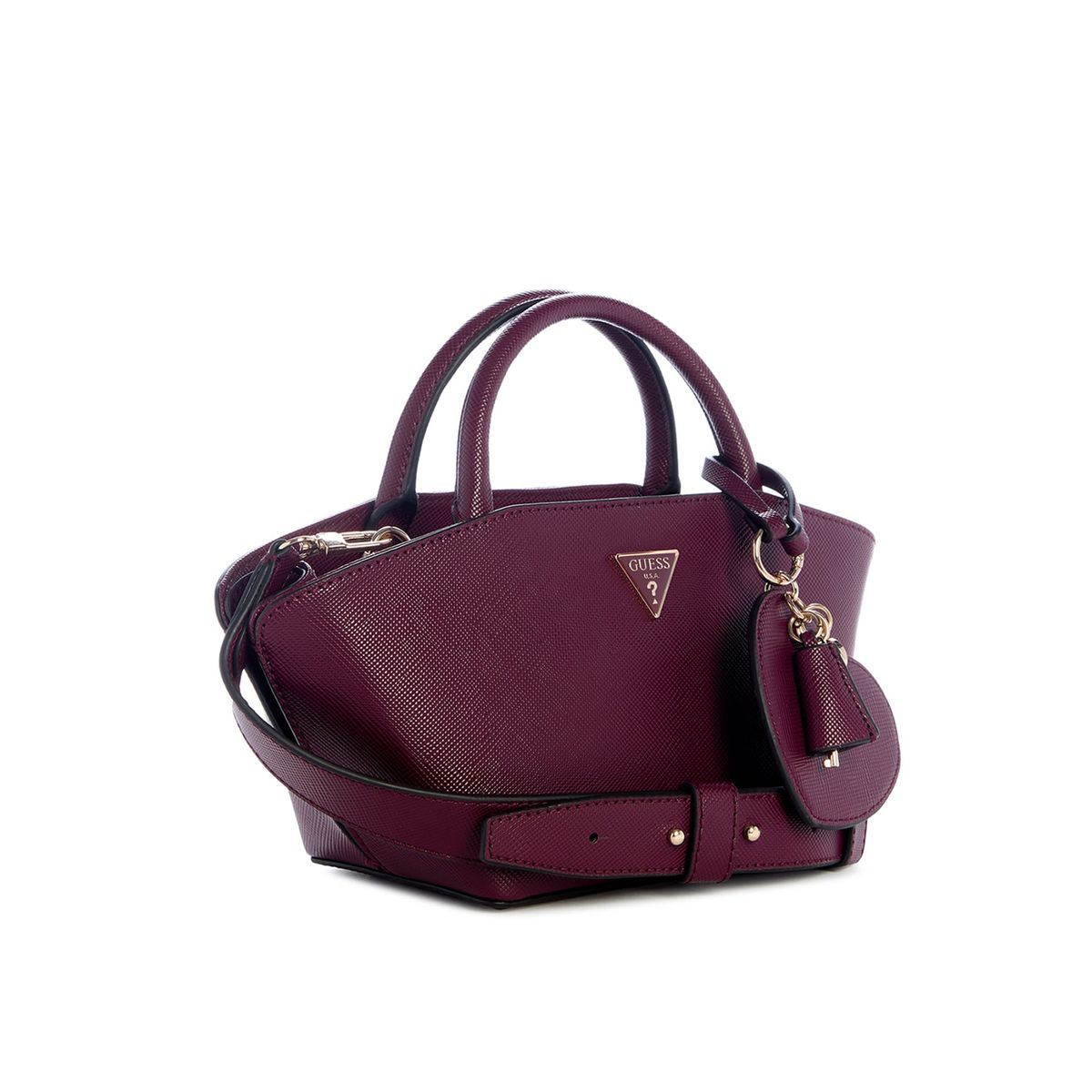 GUESS - Cartera GUESS para Mujer  BOLENA MINI SATCHEL WINE