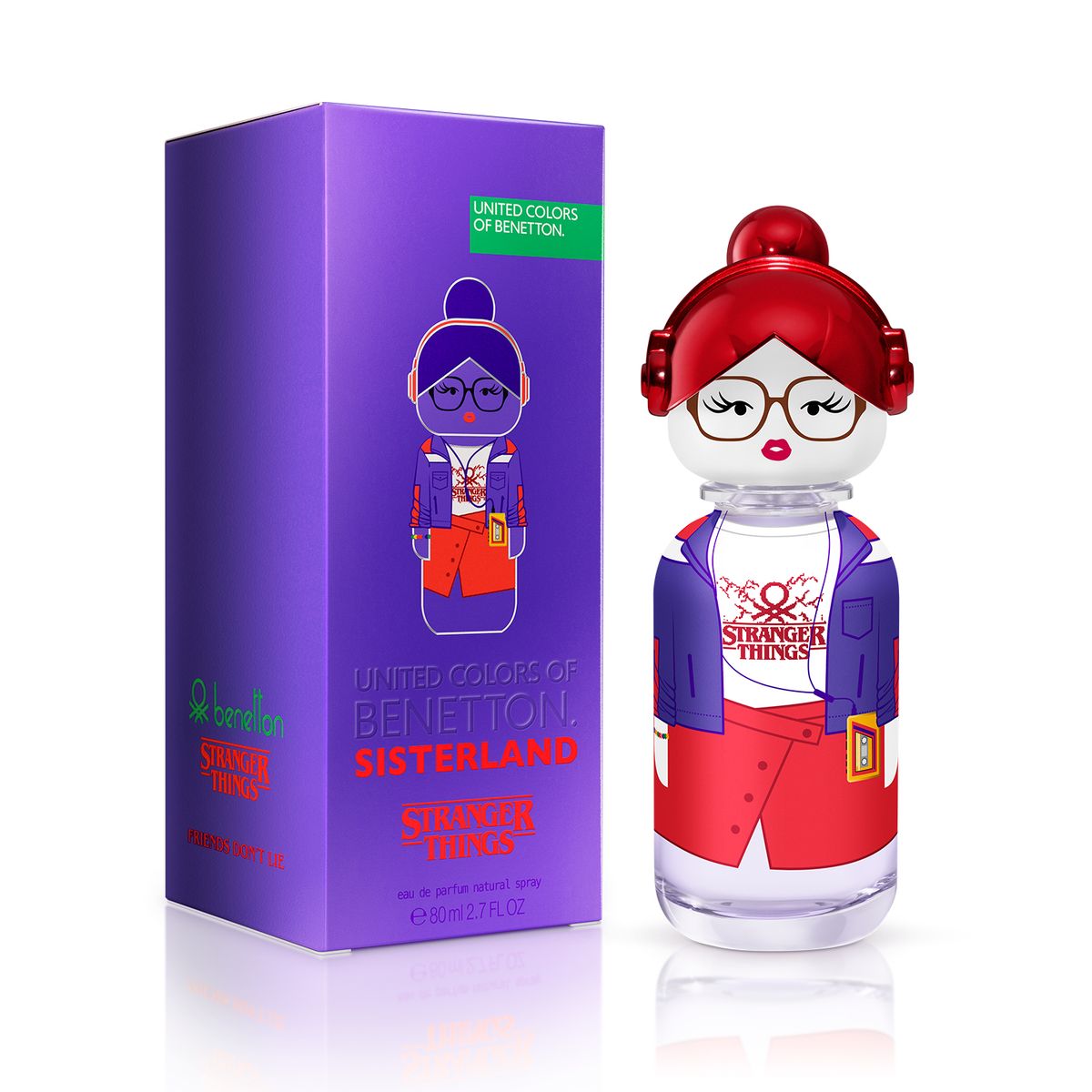BENETTON - Perfume Mujer Benetton Sisterland Stranger Things 80 ml Eau de parfum 