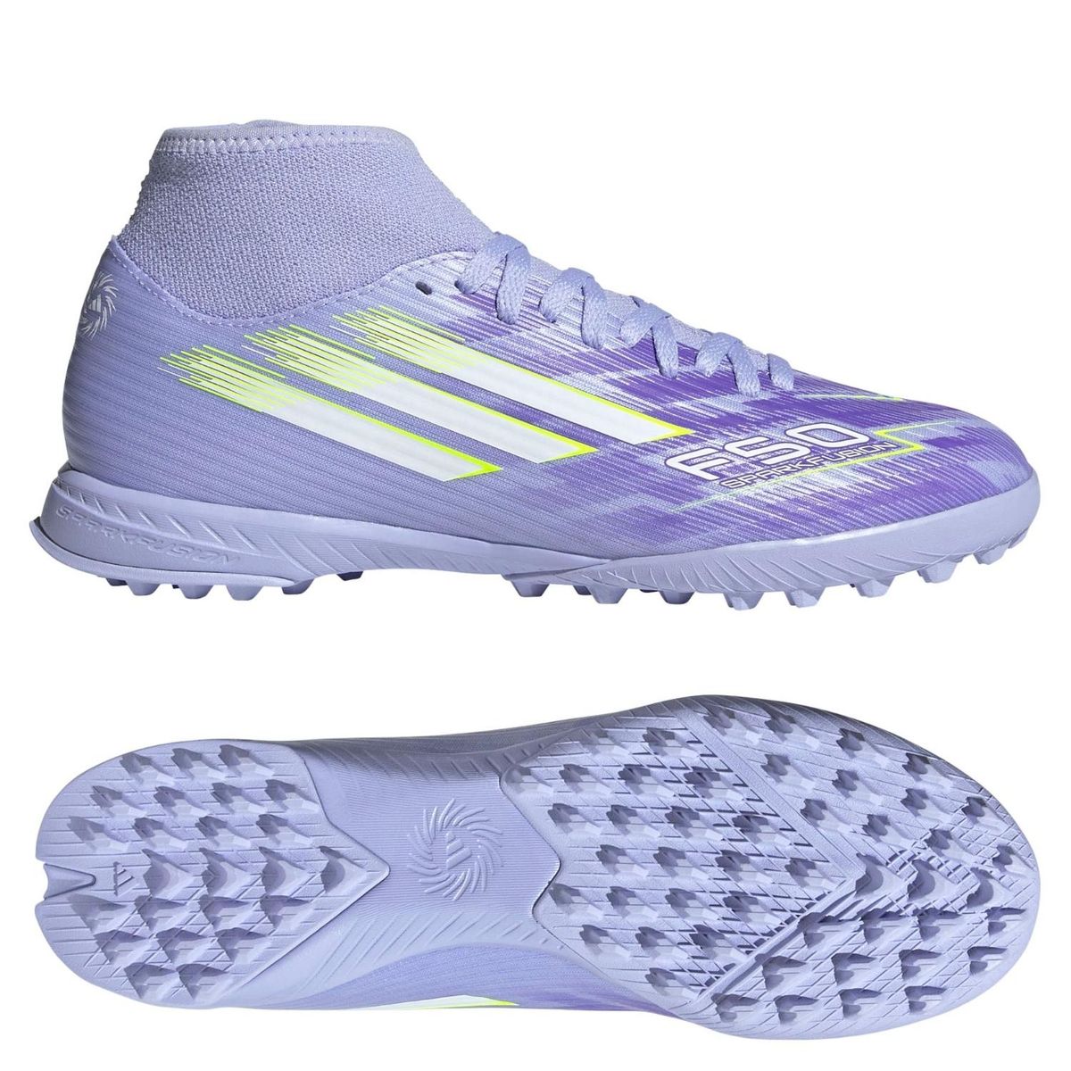 ADIDAS - Guayos Adidas Mujer F50 Sparkfusion Club TF Cancha Sintética