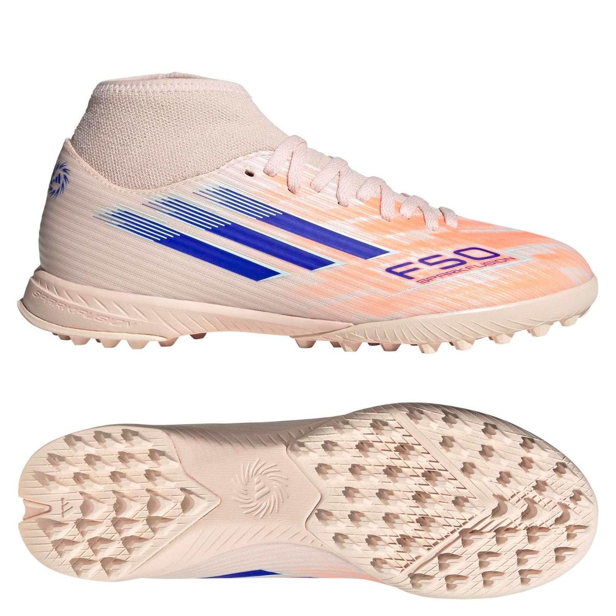 ADIDAS - Guayos Adidas Mujer F50 Sparkfusion Club TF Cancha Sintética