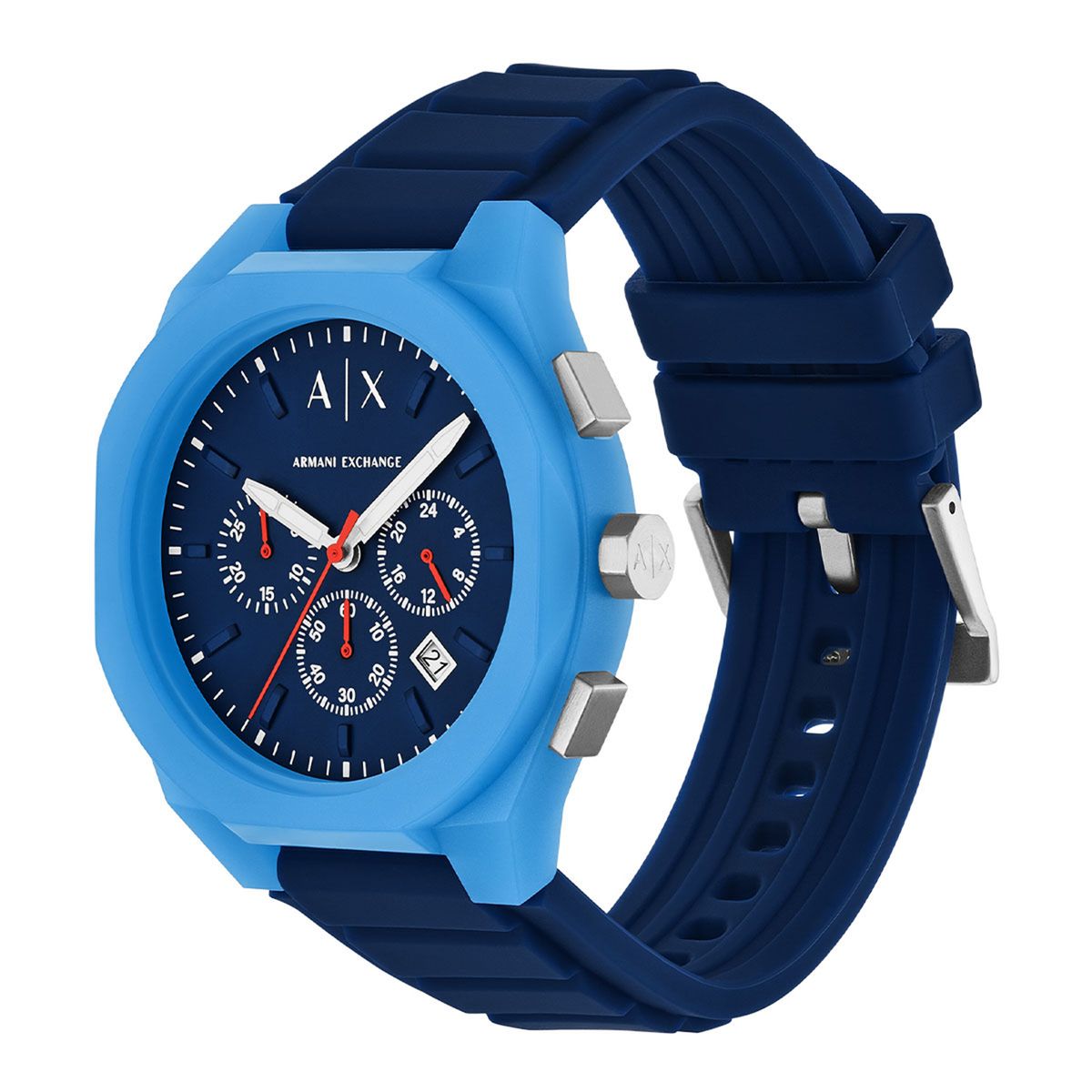 ARMANI EXCHANGE - Reloj Armani Exchange Sync. Reloj Silicona Azul AX4170