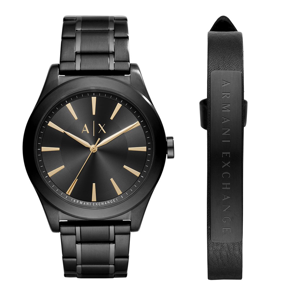 ARMANI EXCHANGE - Reloj Armani Exchange Set. Reloj Acero inoxidable Negro AX7102