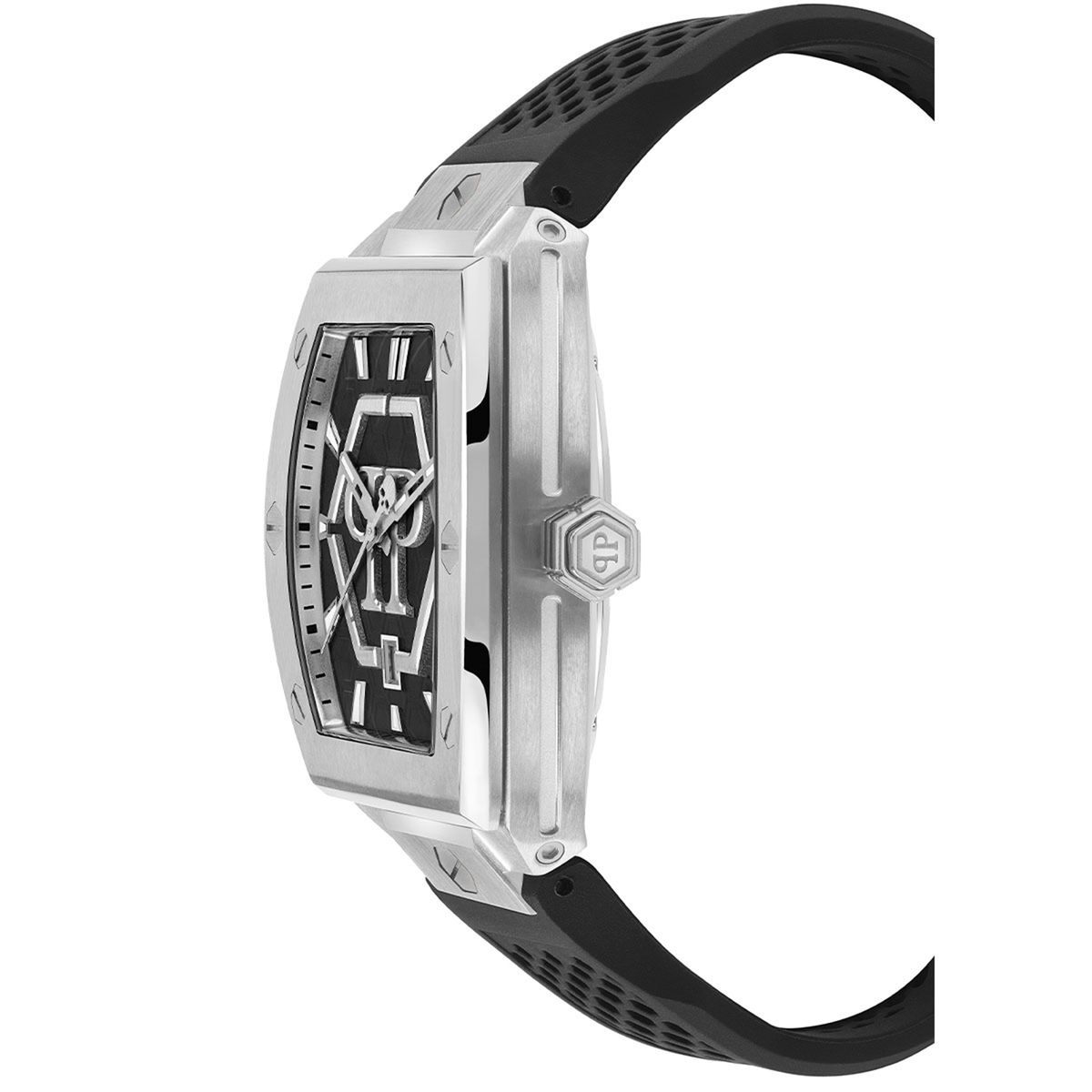 PHILIPP PLEIN - Reloj Philipp Plein Hombre The Hexagon Phantom. Reloj Silicona Negro PWPUA0524