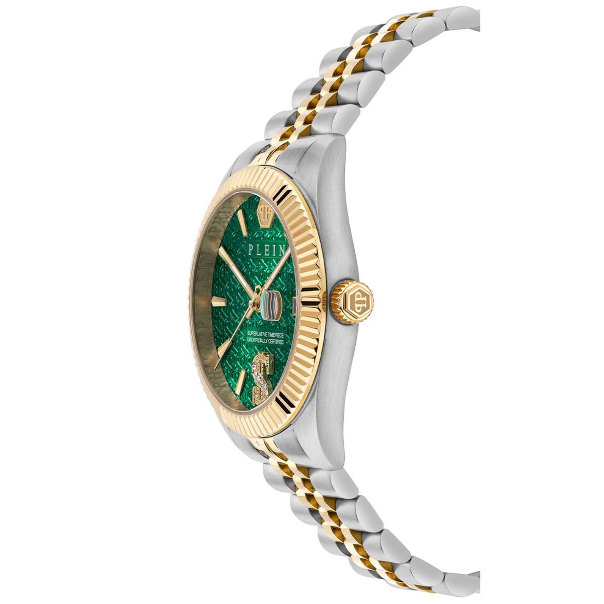 PHILIPP PLEIN - Reloj Philipp Plein Hombre Date Superlative. Reloj Acero Inoxidable Plateado PWMFA0825