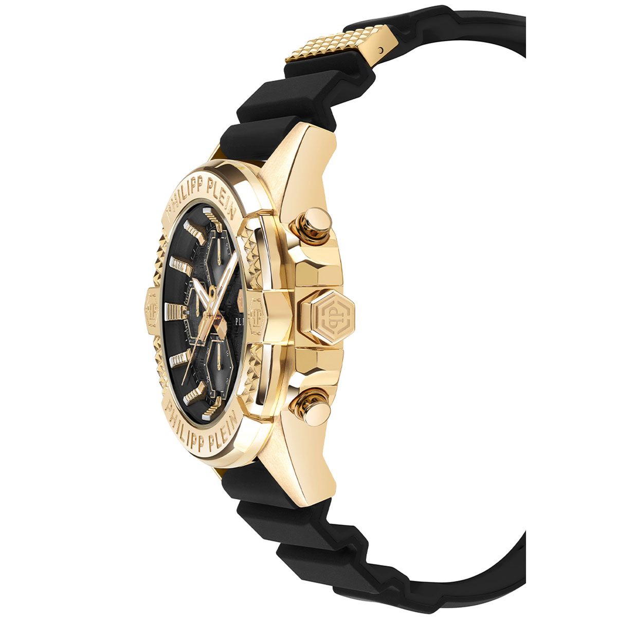 PHILIPP PLEIN - Reloj Philipp Plein Hombre The Skull Chrono. Reloj Silicona Negro PWWFA0225