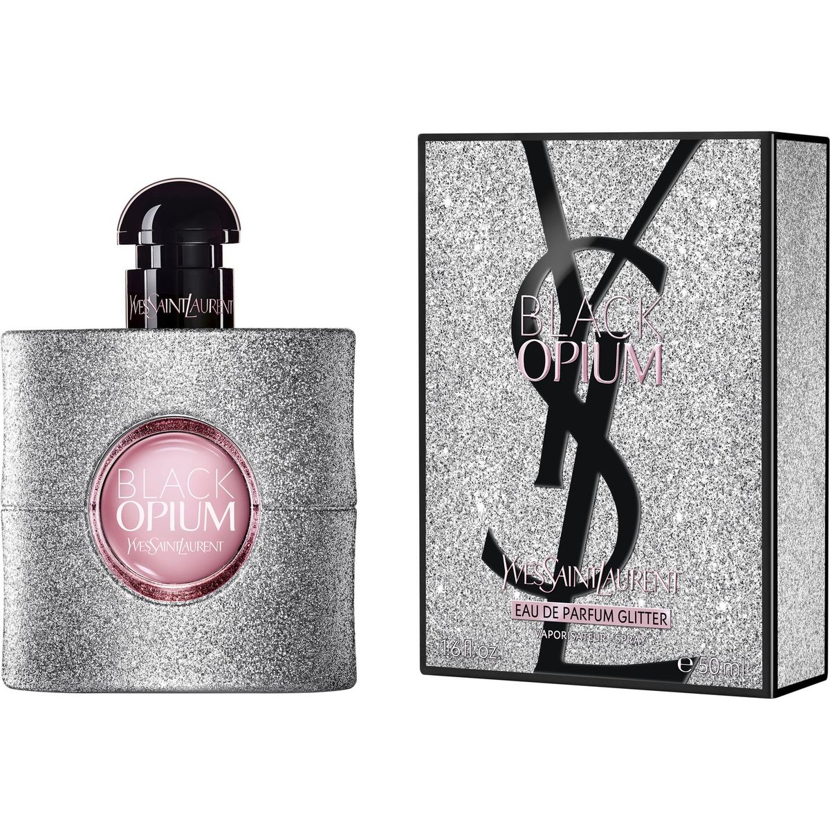 YVES SAINT LAURENT - Perfume Mujer Yves saint laurent Black Opium Glitter 50 ml Eau de parfum