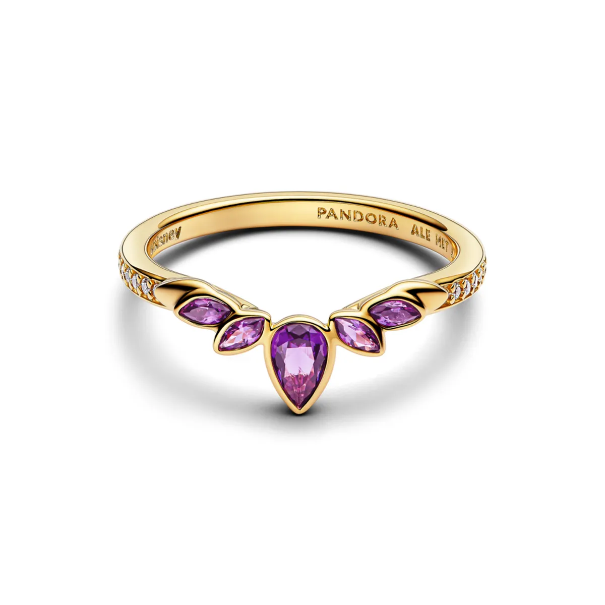 PANDORA - Anillo tiara anna de frozen Recubrimiento en oro 14k