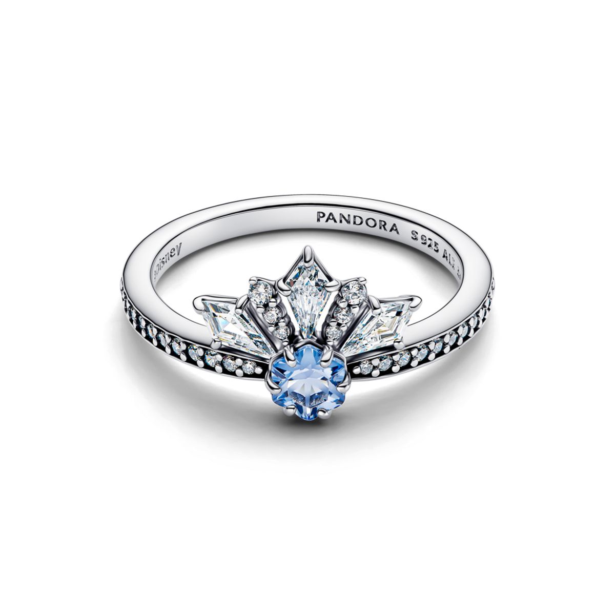 PANDORA - Anillo tiara elsa de frozen Pandora plata esterlina