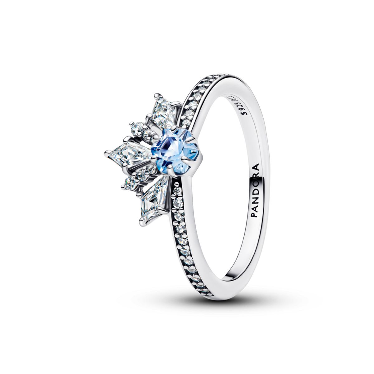 PANDORA - Anillo tiara elsa de frozen Pandora plata esterlina