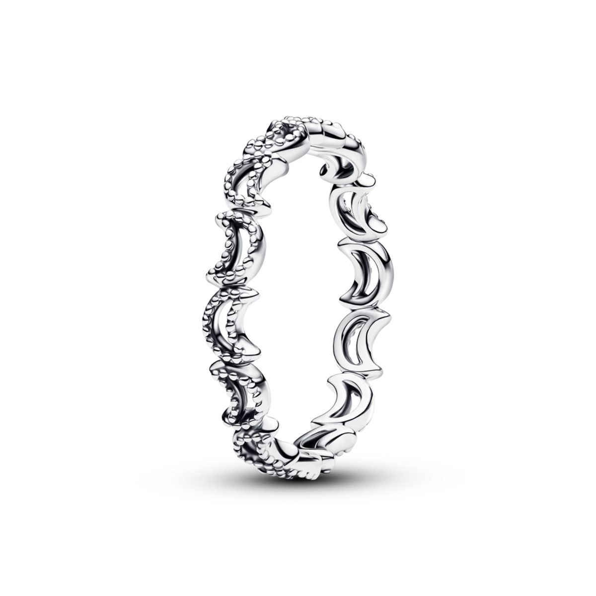 PANDORA - Anillo luna creciente Pandora plata esterlina
