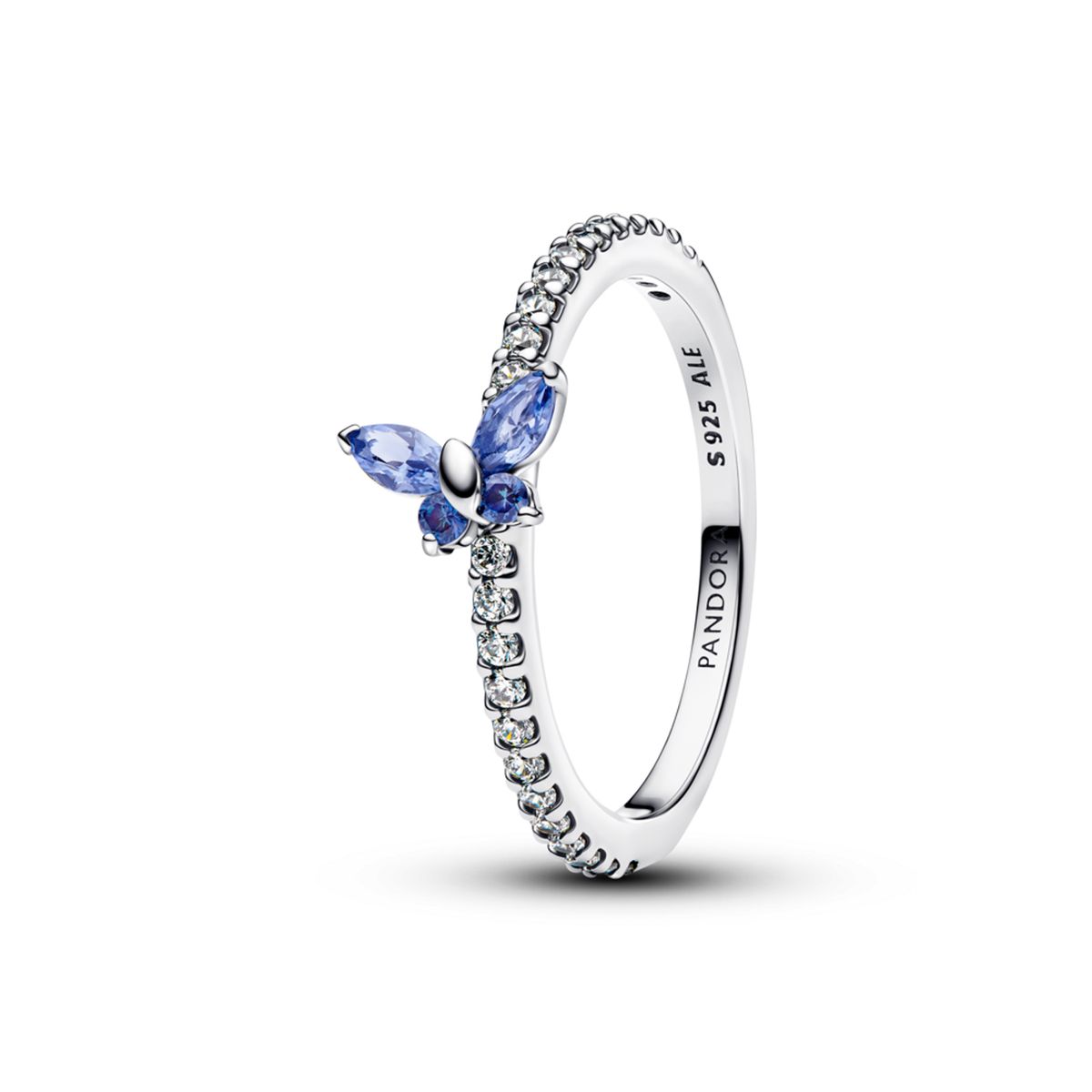 PANDORA - Anillo mariposa azul Pandora plata esterlina