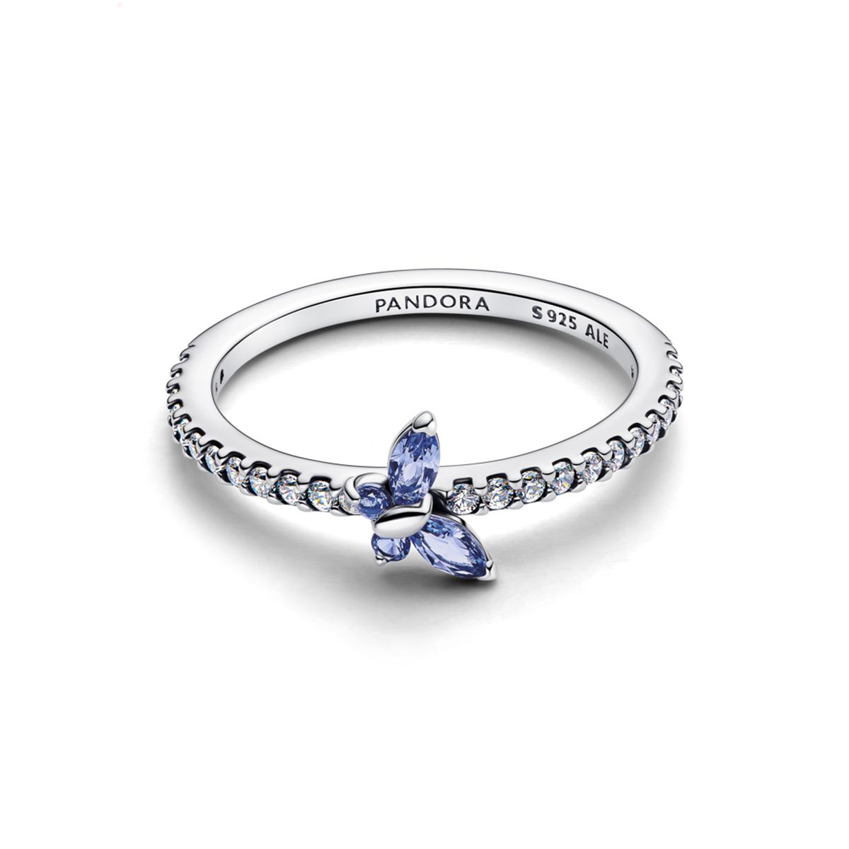 PANDORA - Anillo mariposa azul Pandora plata esterlina