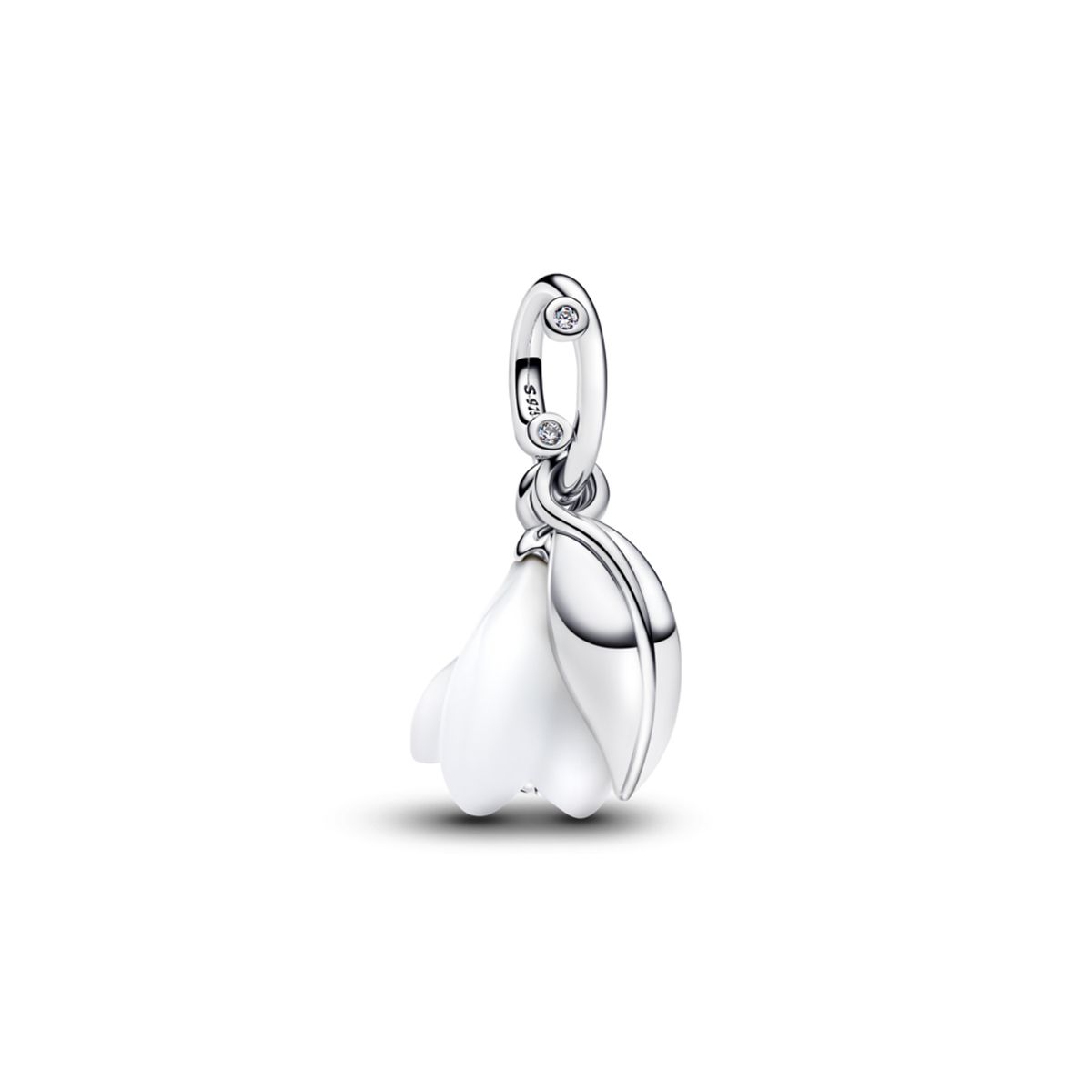 PANDORA - Charm campanilla de invierno Pandora Plata Esterlina