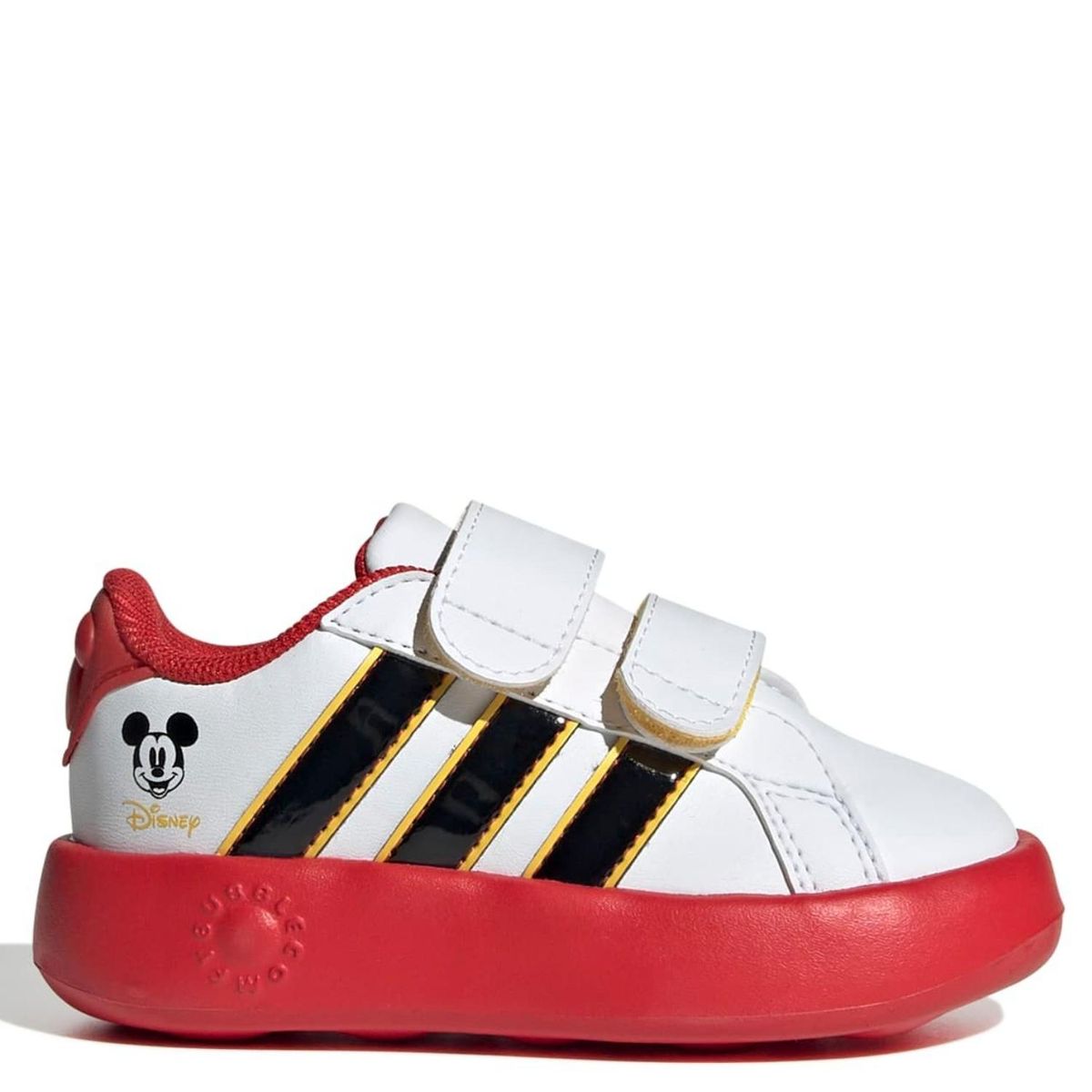ADIDAS - Tenis moda Mickey Mouse Grand Court Adidas Niño con Velcro