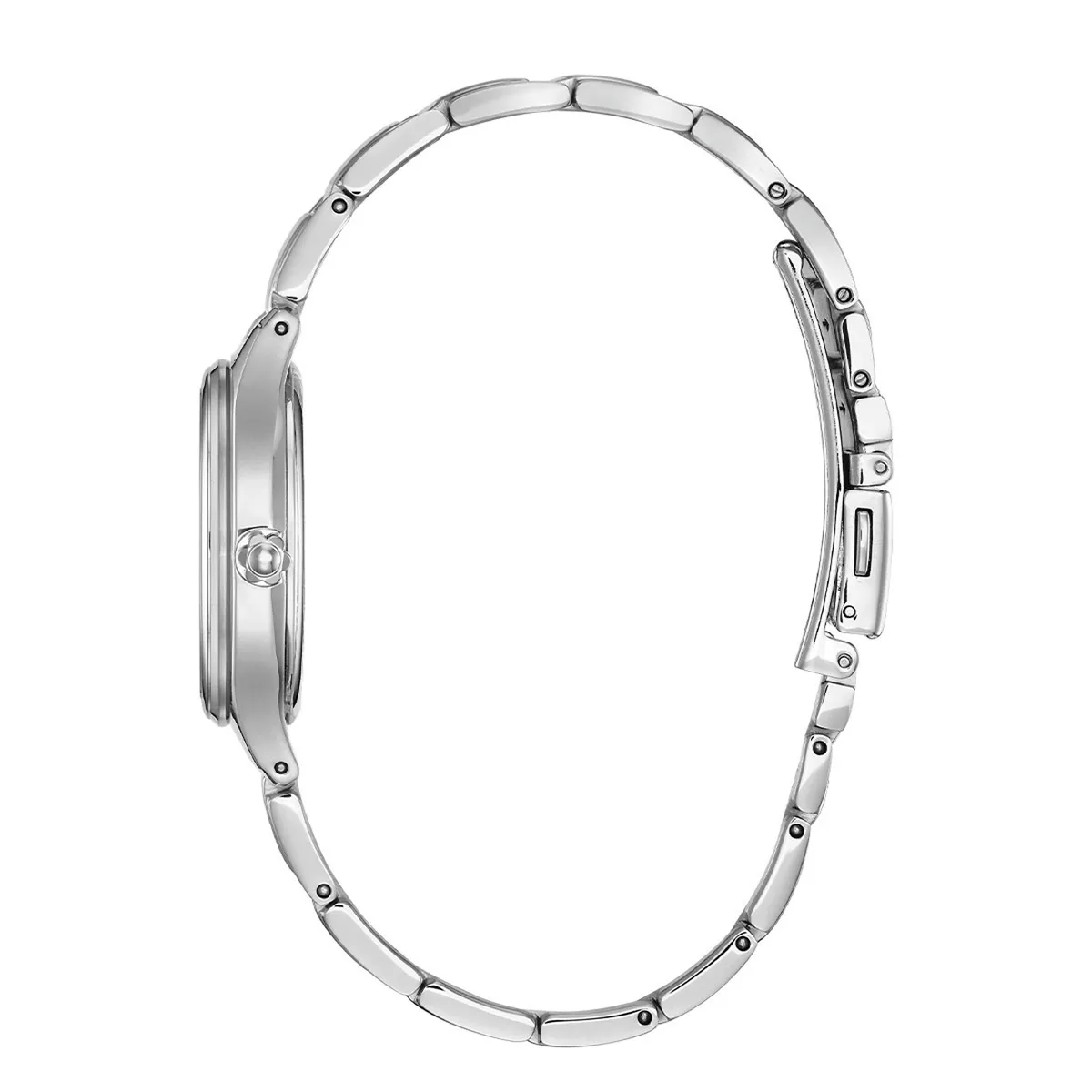 CITIZEN - Reloj Citizen Mujer Corso. Reloj Acero Inoxidable Plateado FE2100-51E