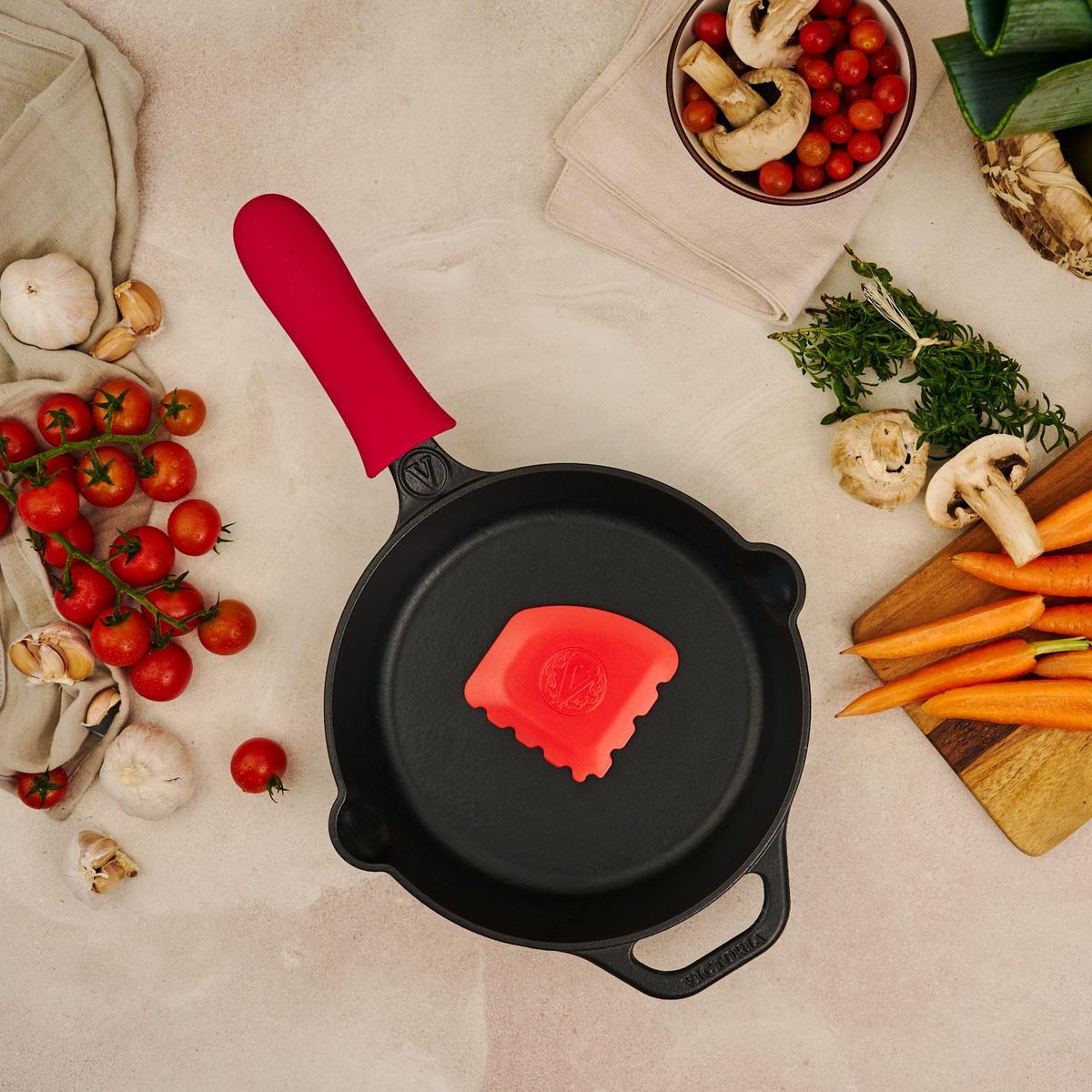 VICTORIA - Sartén Victoria Hierro 23 cm