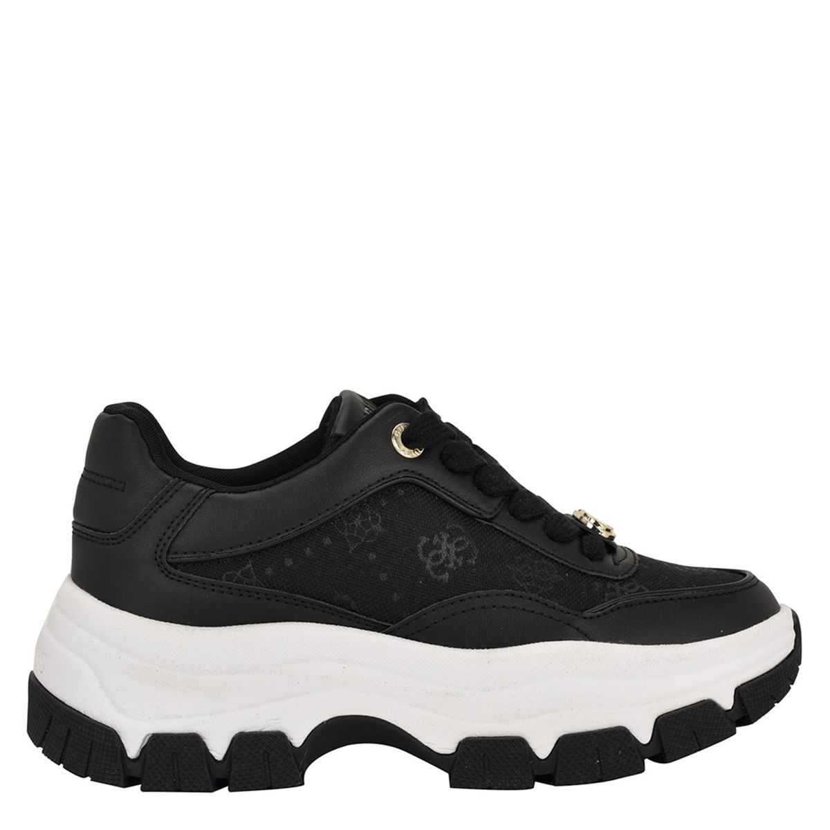 GUESS - Tenis Guess Moda Berrett Mujer Negros