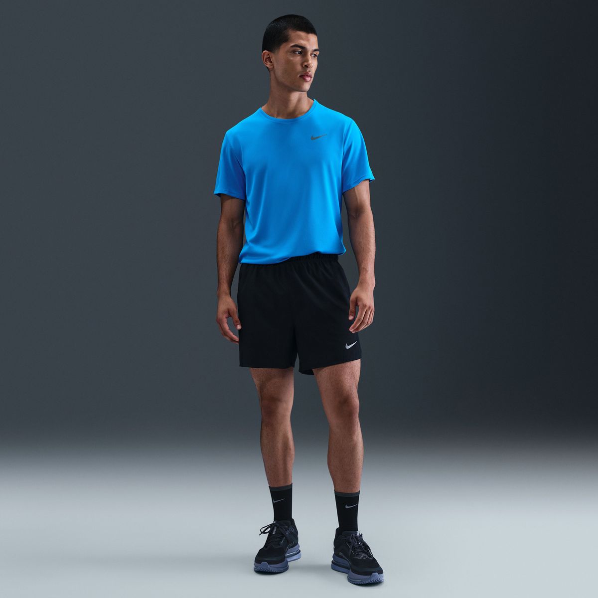 NIKE - Camiseta Deportiva Running Hombre Nike