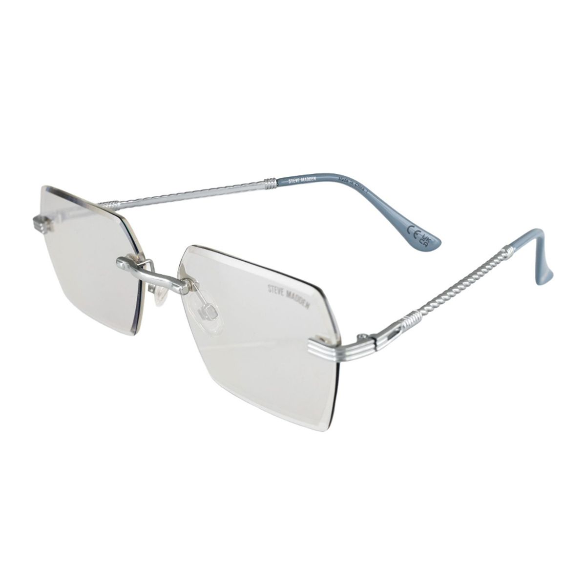 STEVE MADDEN - Gafas de sol Steven Madde Unisex X17621 . Gafas de sol Policarbonato Plateado