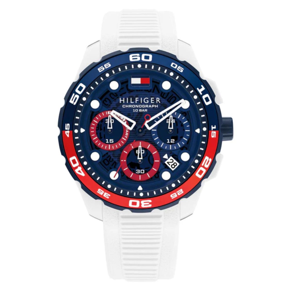 TOMMY HILFIGER - Reloj Tommy Hilfiger Hombre 1792231 . Reloj Silicona Blanco