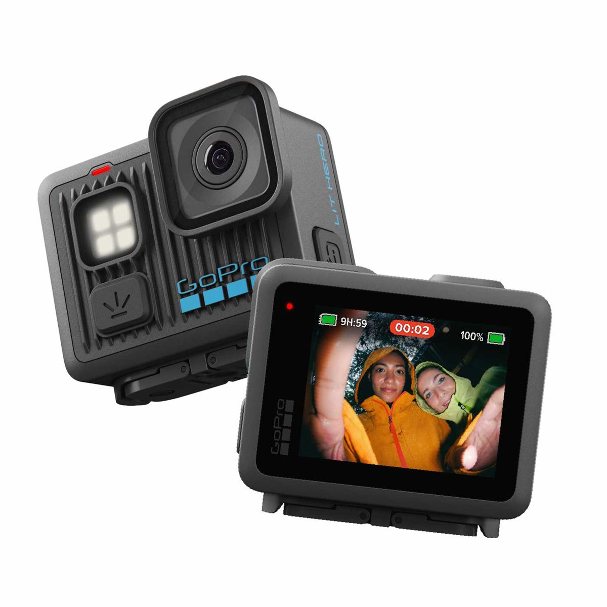 GOPRO - Cámara deportiva GOPRO GoPro Lit Hero 4K Luz incorporada