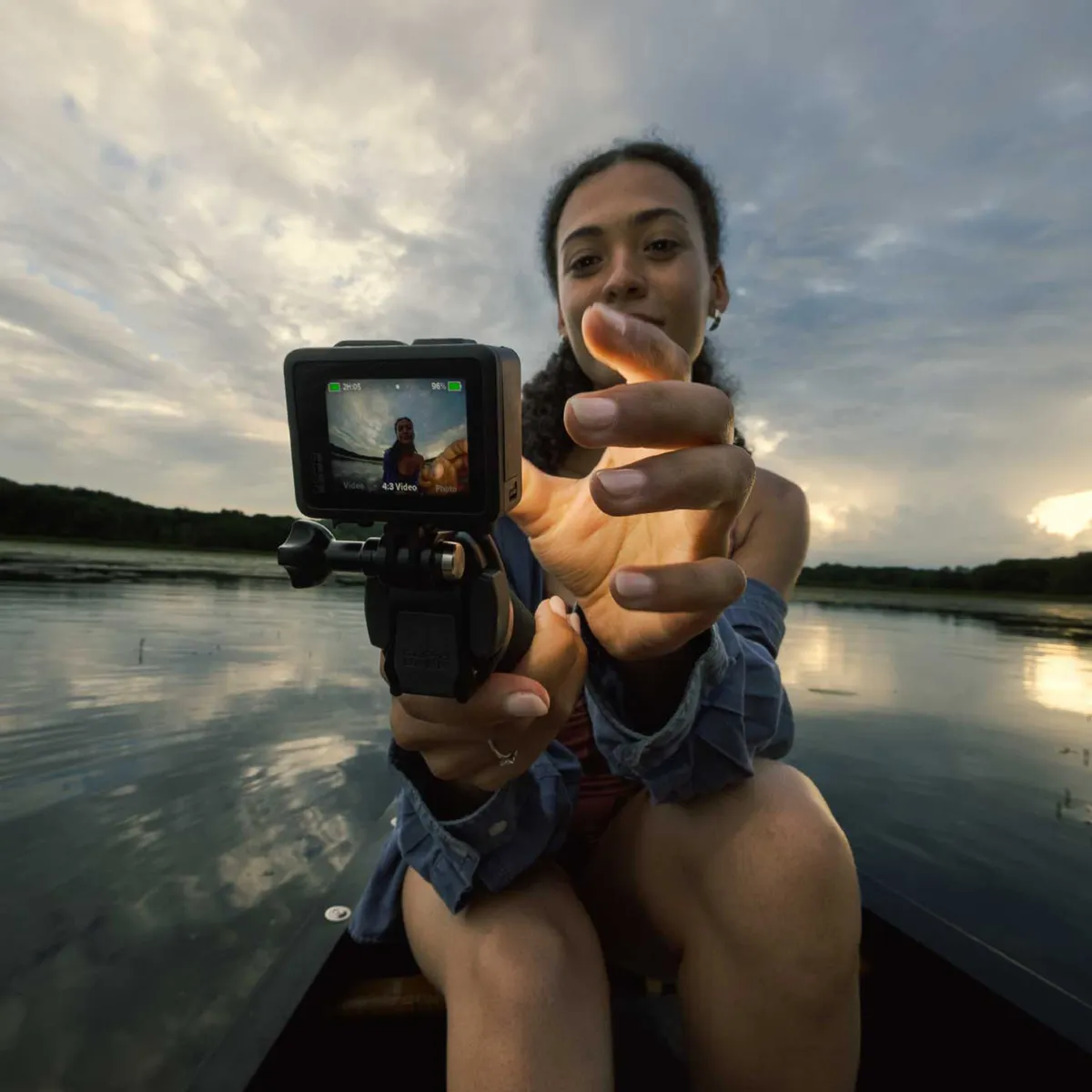 GOPRO - Cámara deportiva GOPRO GoPro Lit Hero 4K Luz incorporada