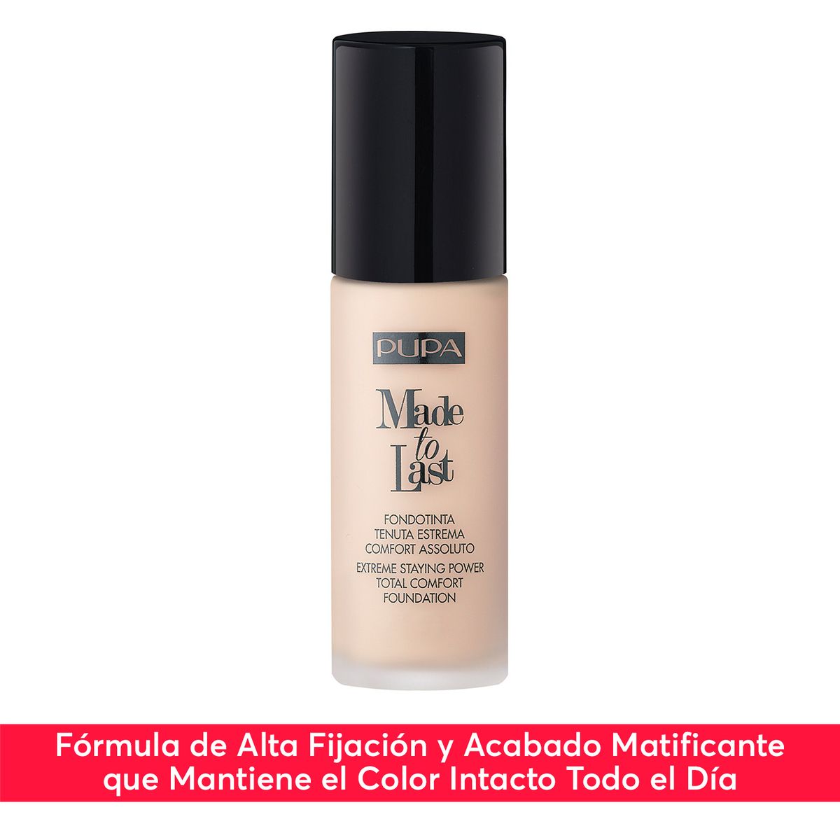 PUPA - Base de maquillaje Líquida PUPA Made Too Last Foundation  30 ml