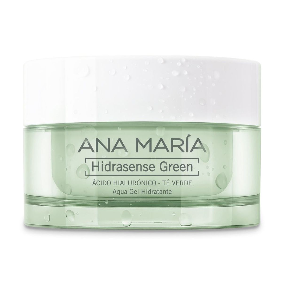 ANA MARIA - Hidratante facial Diario HIDRASENSE GREEN AQUA GEL HIDRATANTE Ana Maria para Todo tipo de piel 50gr