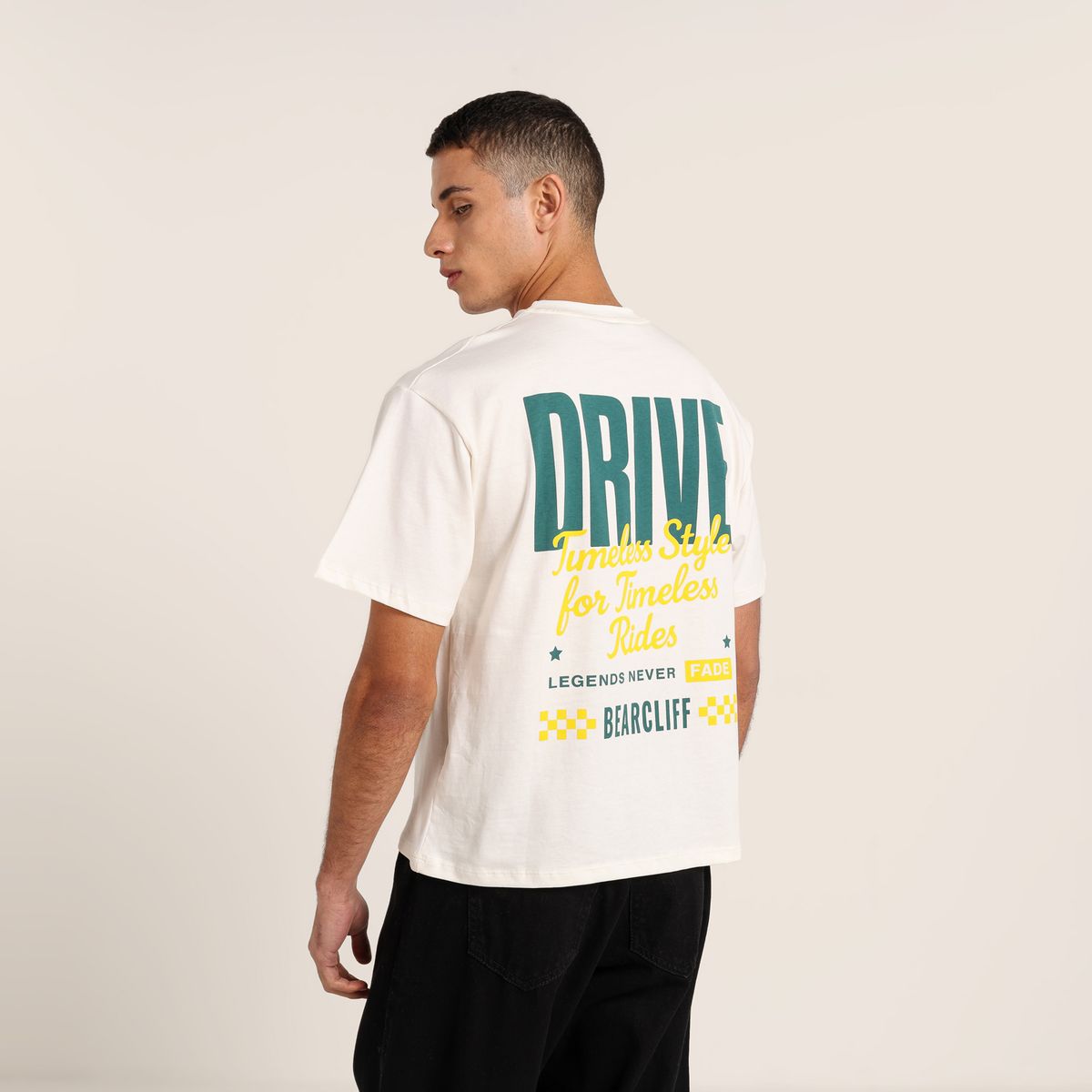 MOSSIMO - Camiseta Hombre Manga corta de Algodón Bearcliff