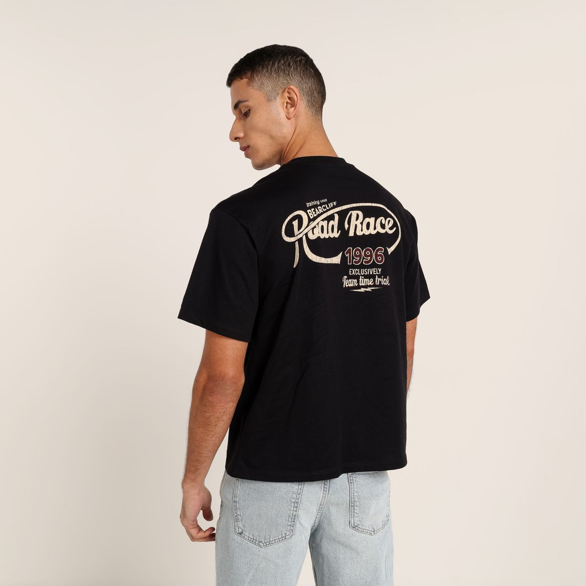 MOSSIMO - Camiseta Hombre Manga corta de Algodón Bearcliff