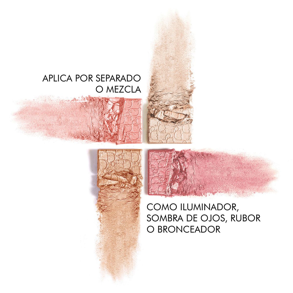 DIOR - Dior Backstage Glow Maximizer Palette - Iluminadores y rubor multiusos