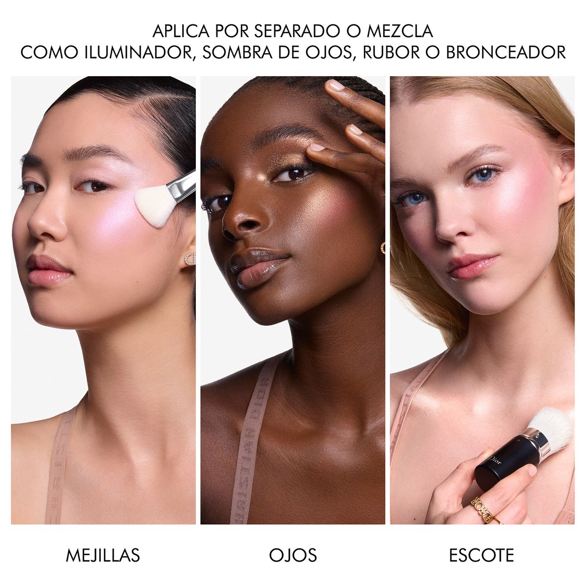 DIOR - Dior Backstage Glow Maximizer Palette - Iluminadores y rubor multiusos