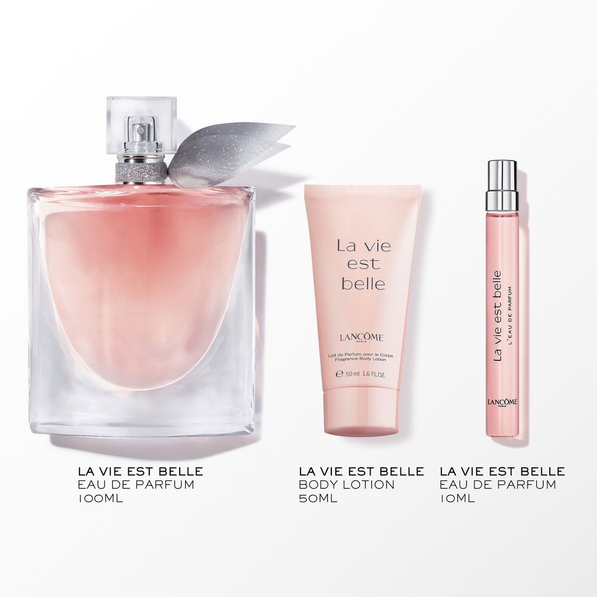 LANCOME - Set de Perfume Mujer Lancome Incluye : La Vie Est Belle Eau de parfum 100 ml , Body Lotion 50 ml , La Vie Est Belle Eau de parfum 10 ml 