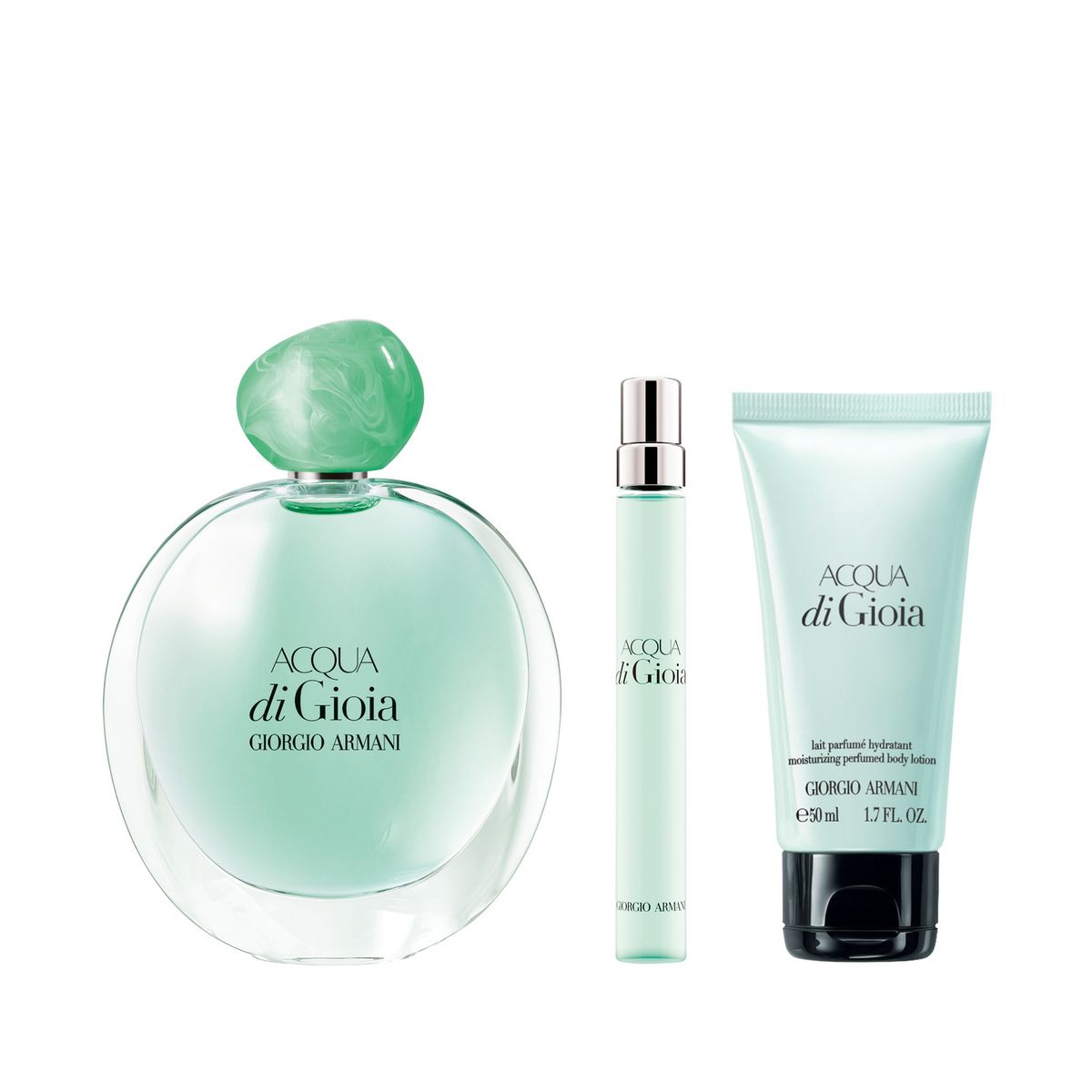 ARMANI - Set de Perfume Mujer Armani incluye:- ACQUA DI GIOIA Eau de parfum 100 ml - ACQUA DI GIOIA Eau de parfum 10ml - Loción corporal ACQUA DI GIOIA Eau de parfum 50 ml . 