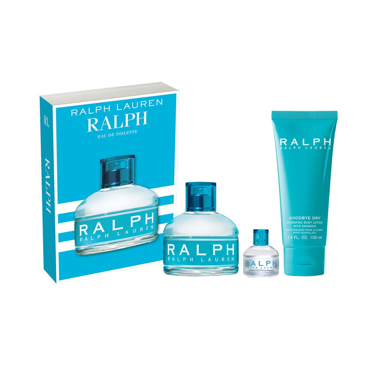 RALPH LAUREN - Set de Perfume Mujer Ralph Lauren Incluye: Eau de toilette 100 ml 
Loción corporal 100 ml 
Mini Eau de toilette 7 ml 