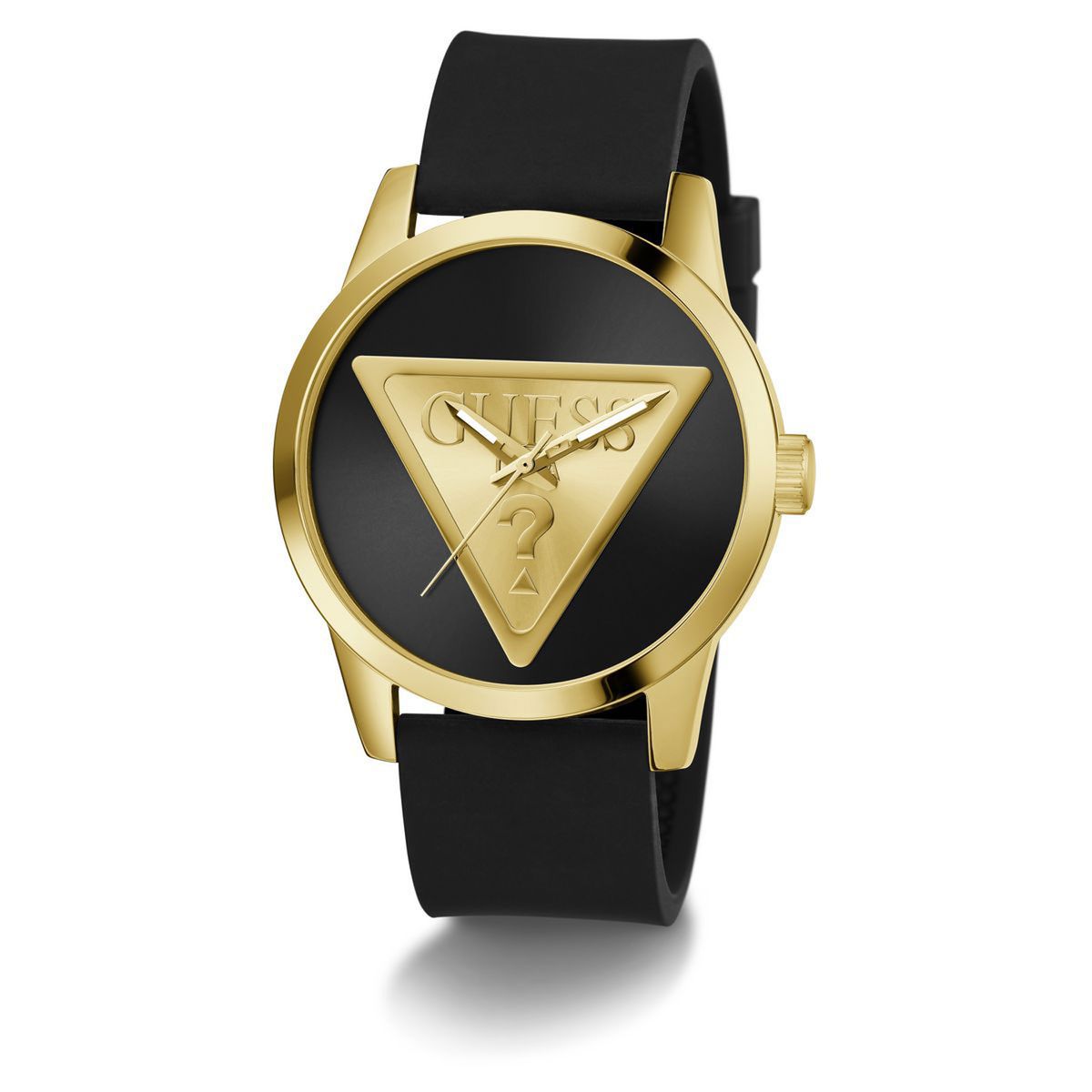 GUESS - Reloj Guess Hombre Badge. Reloj Silicona Negro GW0781G4