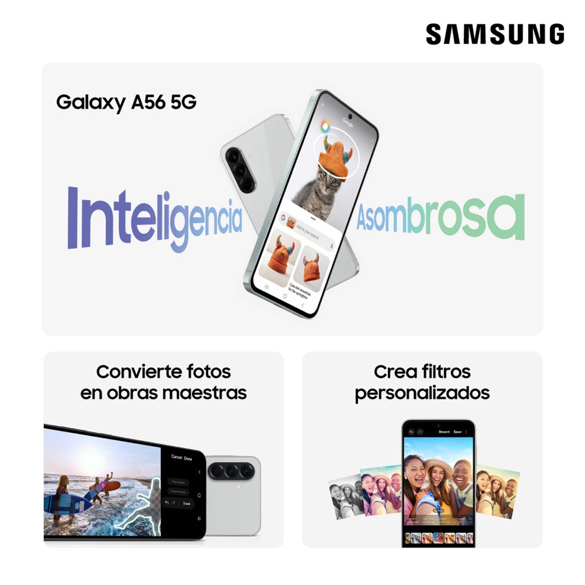 SAMSUNG - Celular | Samsung Galaxy A56  + Buds Core | 5G | 256 GB | 8GB